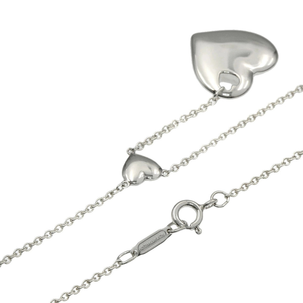 Tiffany Co Heart Necklace Combination Gold Sterling Silver